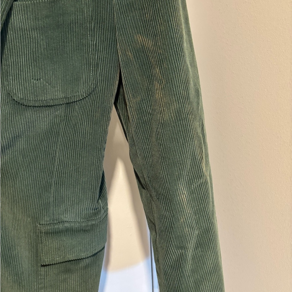 Ralph Lauren Forest Green Corduroy Jacket - Picture 7 of 9